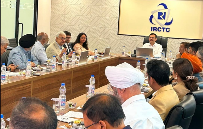 IRCTC CMD interacts with members of PATA India Chapter